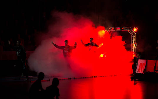 Kristianstad gör entré i rök i matchen i EHF-cupen i