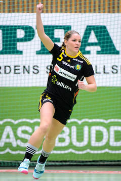 Sävehofs Joanna Lindvall-Haggren jublar