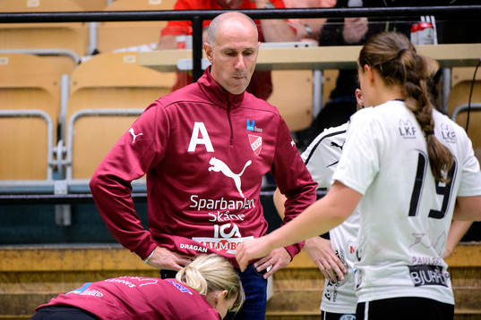 Lugis tränare Dragan Brljevic deppar