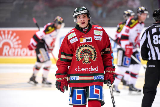 Frölundas Artturi Lehkonen  deppar