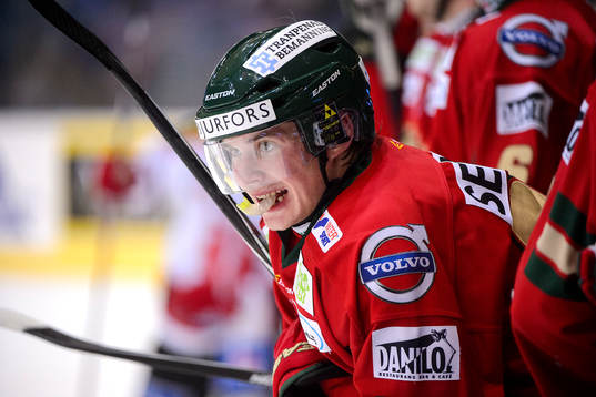 Frölundas Artturi Lehkonen deppar