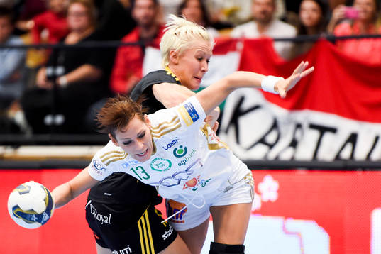 Györis Anita Görbicz och Sävehofs Elin Karlsson