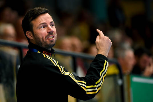 Sävehofs tränare Henrik Signell