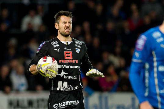 Halmstads målvakt Stojan Lukic