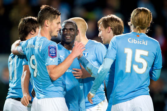 Malmö FFs Markus Rosenberg firas