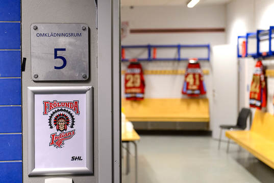 Frölundas omklädningsrum