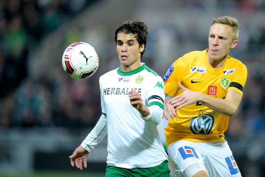 Hammarbys Lars Fuhre och Jönköpings Joakim Karlsson