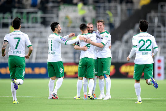 Hammarbys Kennedy Bakircioglu  jublar