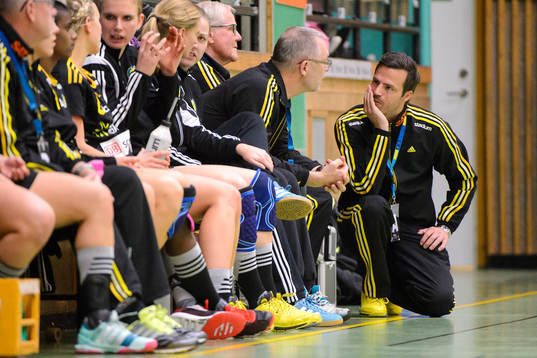Sävehofs tränare Henrik Signell