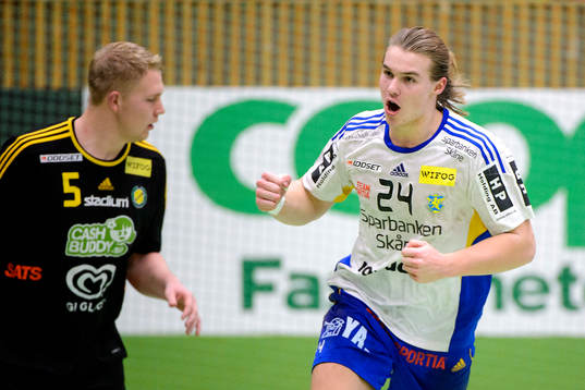 Ystads Lukas Nilsson jublar