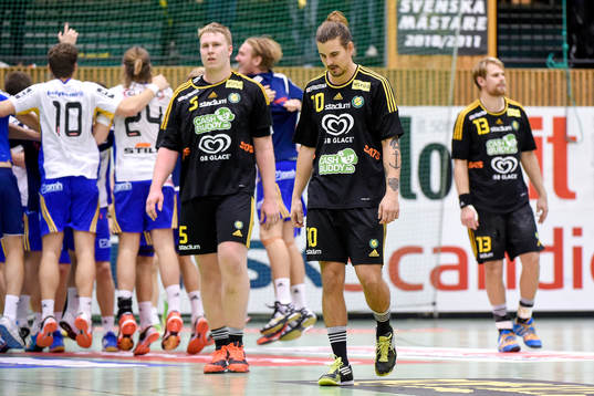 Sävehofs Viktor Rhodin och Victor Fridén deppar