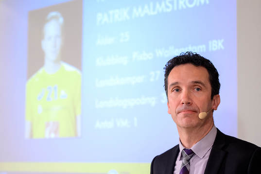 Sveriges förbundskapten Jan-Erik Vaara