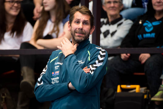 Redbergslids tränare Magnus Wislander