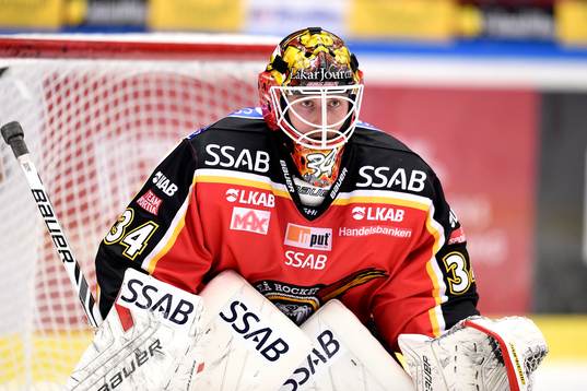 Luleås målvakt Joel Lassinantti