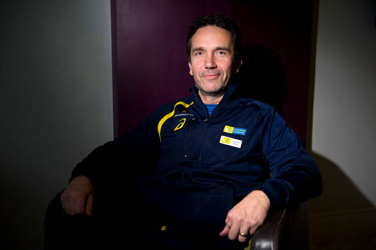 Sveriges förbundskapten Jan-Erik Vaara