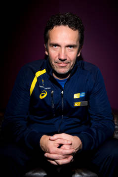 Sveriges förbundskapten Jan-Erik Vaara