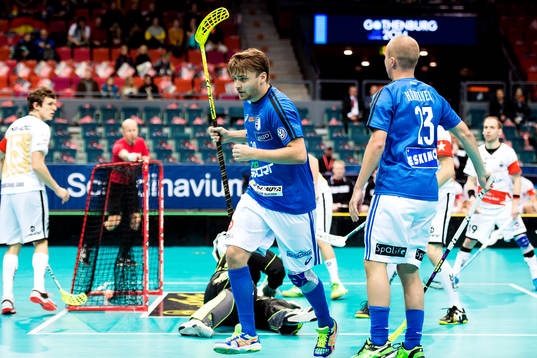 Finlands Nico Salo jublar