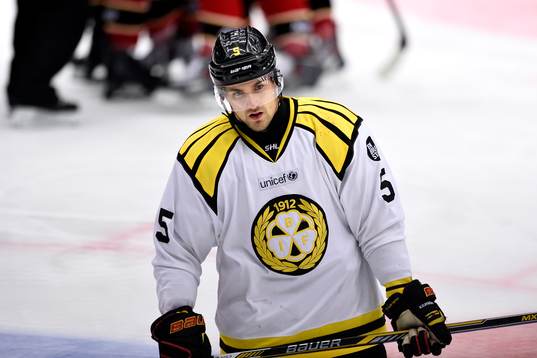 Brynäs Lukas Kilström deppar