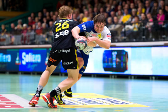 Sävehofs Jonathan Edvardsson stoppar Alingsås Jesper