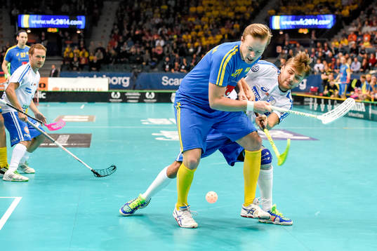 Sveriges Patrik Malmström och Finlands Nico Salo