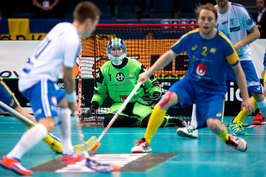 Sveriges målvakt Patrik Åman