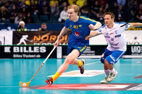 Sveriges Alexander Rudd jagas av Finlands Kari Koskelainen