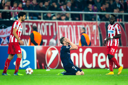 Malmö FFs Markus Rosenberg deppar