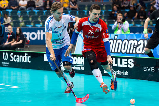 Finlands Miko Kailiala och Tjeckiens Tomas Sykora