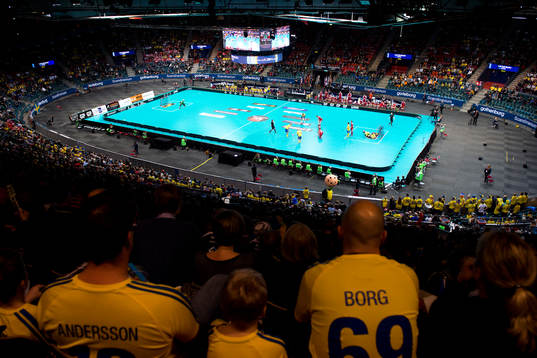 Vy över Scandinavium