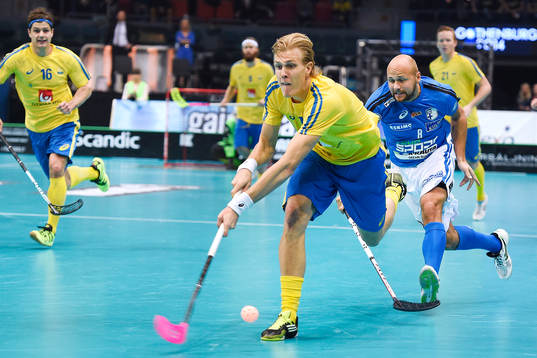 Sveriges Kim Nilsson och Finlands Juha Kivilehto