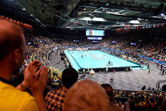 Vy över Scandinavium