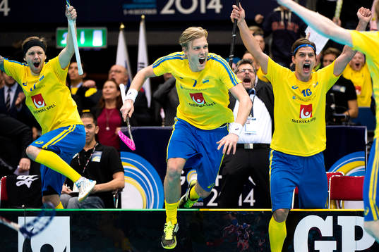 Sveriges Rasmus Enström, Kim Nilsson och Karl-Johan Iraeus