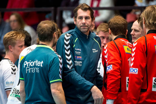 Redbergslids tränare Magnus Wislander