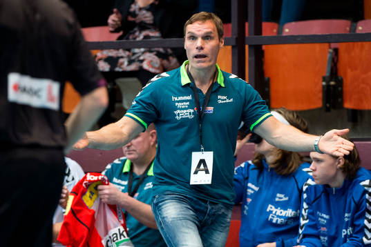 Redbergslids tränare Johan Eklund