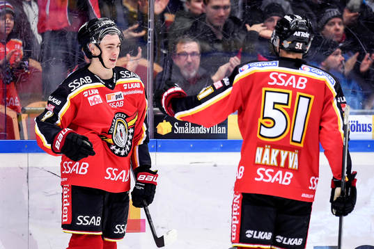 Luleås Johan Forsberg jublar