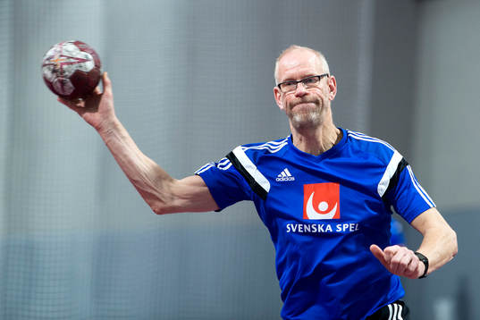 Sveriges målvaktstränare Mats Olsson