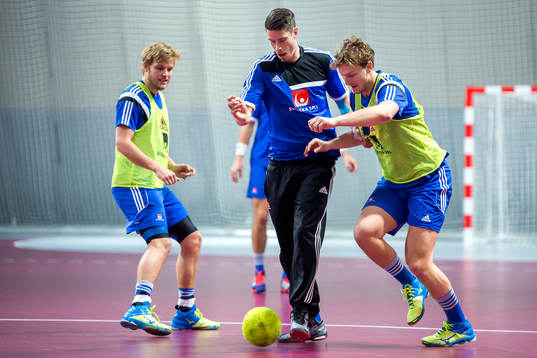 Sveriges Anton Halén, Kim Andersson och Jesper Nielsen