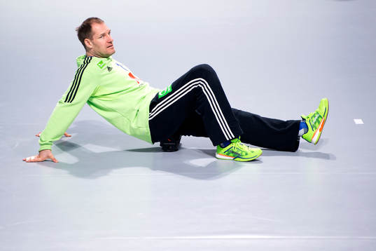 Sveriges målvakt Mattias Andersson