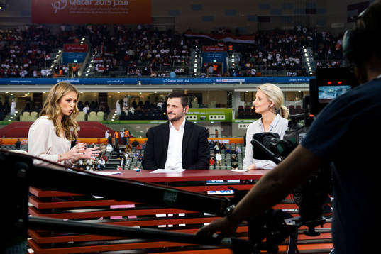 Karin Frick, Ljubomir Vranjes och Malin Jonsson i Kanal 5