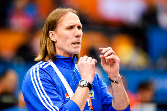 Sveriges förbundskapten Staffan Olsson