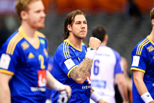 Sveriges Andreas Nilsson jublar