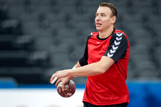 Tjeckiens Filip Jicha värmer upp