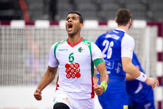 Algeriets Messaoud Berkous jublar