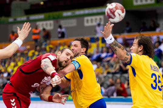 Tjeckiens Pavel Horak skjuter förbi Sveriges Tobias