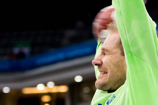 Sveriges målvakt Mattias Andersson