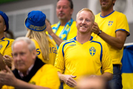 Roger Eriksson, svensk supporter