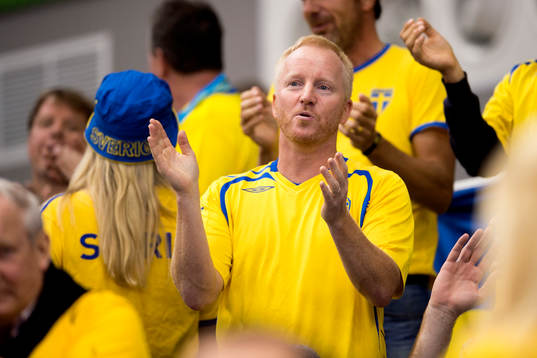 Roger Eriksson, svensk supporter