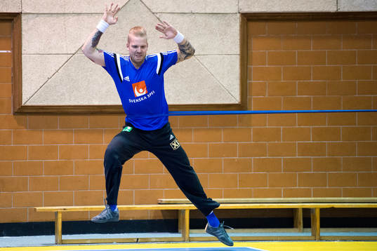 Bläddra bland fler bilder av Handboll, VM, Sverige, Träning