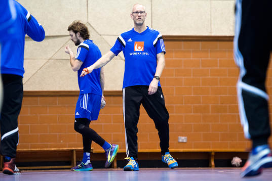 Sveriges målvaktstränare Mats Olsson