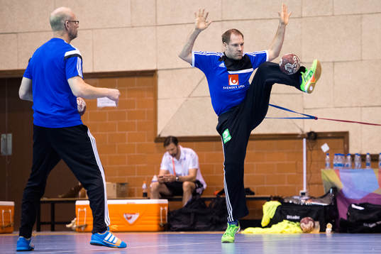 Sveriges målvakt Mattias Andersson